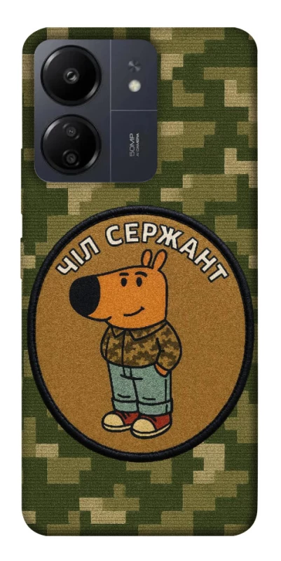 Чехол на Xiaomi Redmi 13C Чил сержант фото 1 из 1