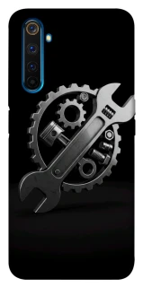 Чохол на Realme 6 Pro Mechanic v2 фото 1 з 1