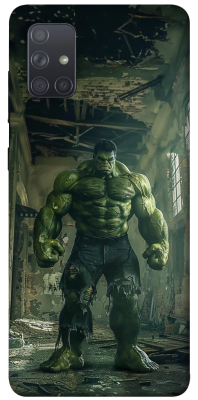 Чехол на Samsung Galaxy A71 Angry Hulk фото 1 из 1