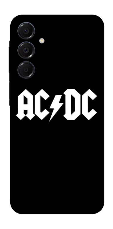 Чехол на Samsung Galaxy A16 4G/5G AC/DC logo фото 1 Чехол на Samsung Galaxy A16 4G/5G AC/DC logo фото 1 из 1