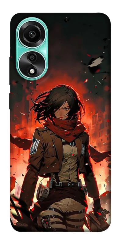 Чехол на Oppo A78 4G Mikasa v2 фото 1 из 1