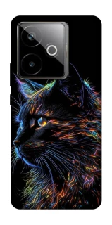 Чохол на Realme GT 7T Чорний кіт фото 1 з 1