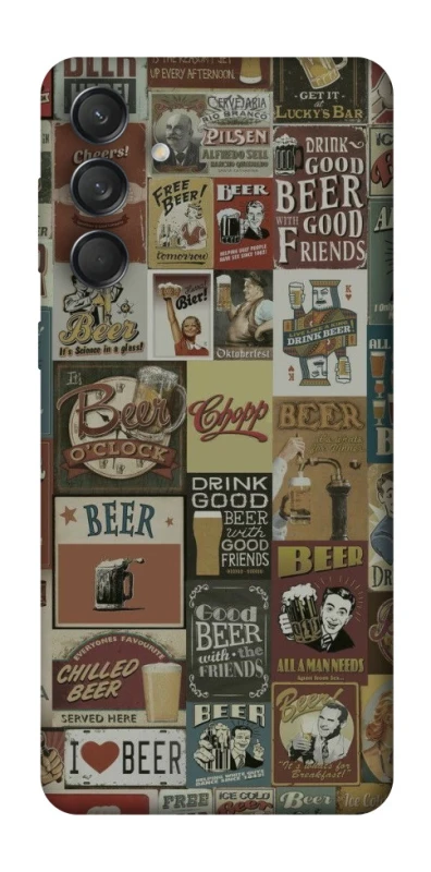 Чохол на Samsung Galaxy M55 Retro collage ver.1 фото 1 з 1