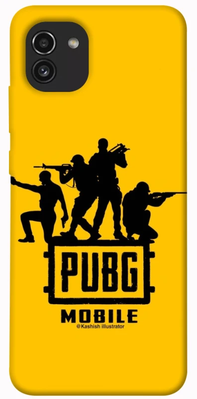 Чохол на Samsung Galaxy A03 Pubg logo ver.2 фото 1 з 1