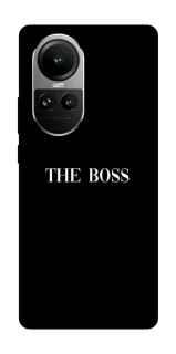 Чехол на Oppo Reno 10 The boss фото 1 из 2