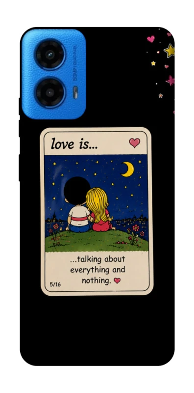 Чохол на Motorola Moto G45 Love is ver.6 фото 1 з 1