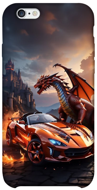 Чохол на Apple iPhone 6/6s (4.7") Сar and dragon фото 1 з 1