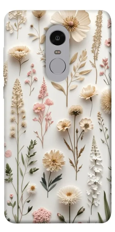 Чохол на Xiaomi Redmi Note 4X / Note 4 (Snapdragon) Floral design ver.1 фото 1 з 1