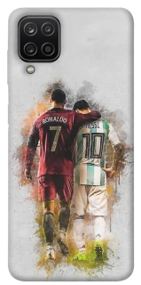 Чохол на Samsung Galaxy A12 Ronaldo та Messi фото 1 з 1