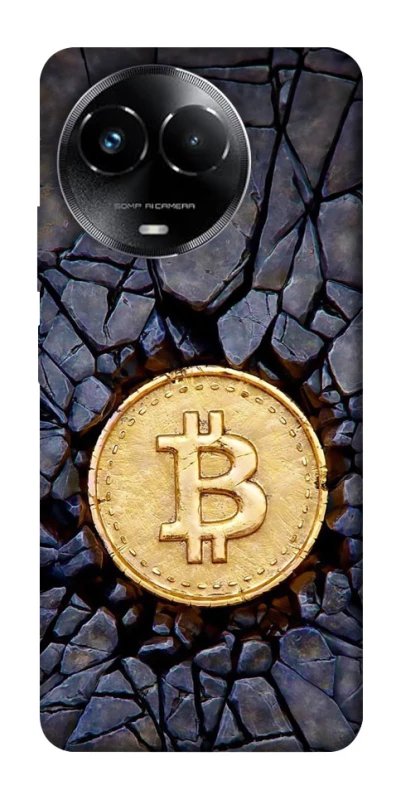 Чохол на Realme C67 4G Bitcoin cracks фото 1 з 1