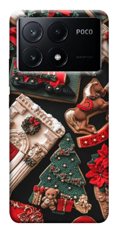 Чехол на Xiaomi Poco X6 Новогодний v20 фото 1 из 1