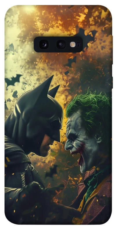 Чохол на Samsung Galaxy S10e Batman and the Joker фото 1 з 1