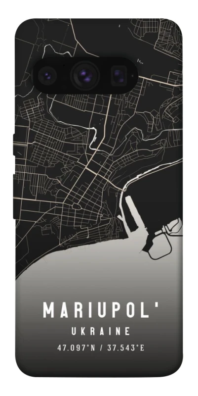 Чехол на Google Pixel 8 Pro Mariupol map фото 1 из 1