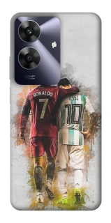 Чохол на Realme Note 60 Ronaldo та Messi фото 1 з 1