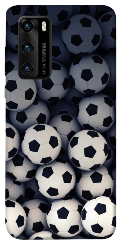 Чохол на Huawei P40 Футбольні м'ячи фото 1 з 1