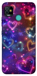Чохол на TECNO POP 5 Drawn hearts фото 1 з 1