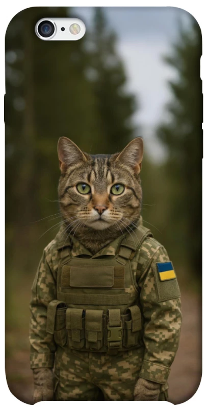 Чохол на Apple iPhone 6/6s (4.7") Кіт захисник фото 1 з 1