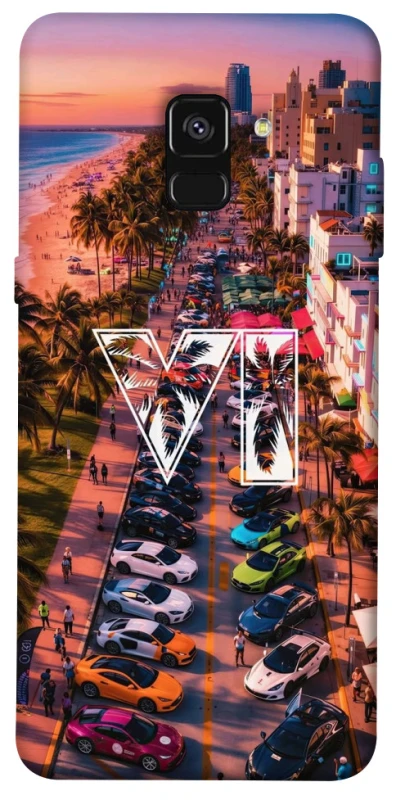 Чехол на Samsung A530 Galaxy A8 (2018) GTA ver.2 фото 1 из 1