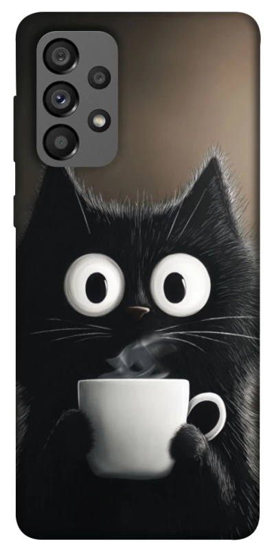 Чохол на Samsung Galaxy A73 5G morning cat фото 1 з 1