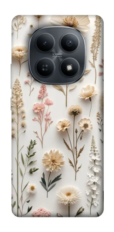 Чохол на Xiaomi Redmi Note 15 4G/5G (EU) Floral design ver.1 фото 1 з 1