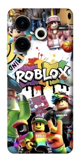 Чехол на TECNO Pova 6 Neo (LI6) Roblox Characters Collage фото 1 из 1