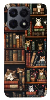 Чохол на Huawei Honor X8a Cats & Books фото 1 з 1