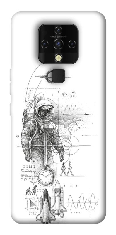 Чехол на TECNO Camon 16 SE Tattoo ver.1 фото 1 из 1