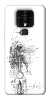 Чехол на TECNO Camon 16 SE Tattoo ver.1 фото 1 из 1