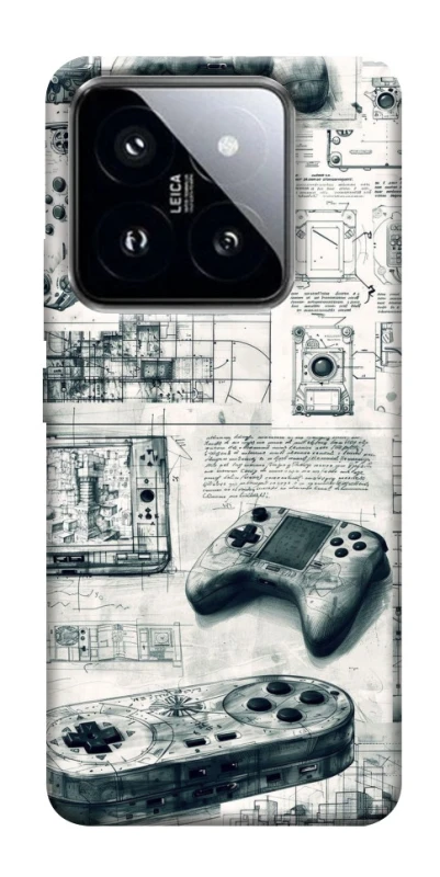 Чохол на Xiaomi 14 Pro Gamer Zone ver.2 фото 1 з 1