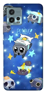 Чехол на Motorola Moto G72 Pebble kitten stars фото 1 из 1