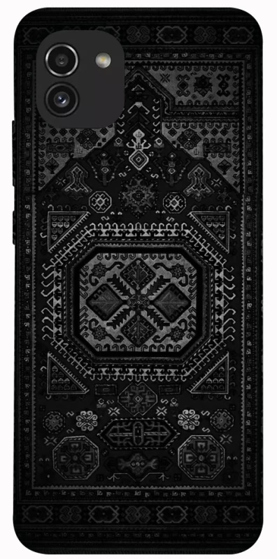 Чехол на Samsung Galaxy A03 Черный ковер фото 1 из 1