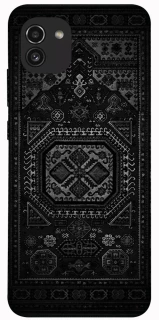 Чехол на Samsung Galaxy A03 Черный ковер фото 1 из 1