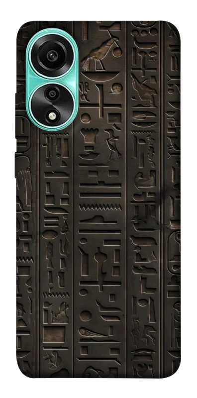 Чехол на Oppo A78 4G Hieroglyphs фото 1 из 1
