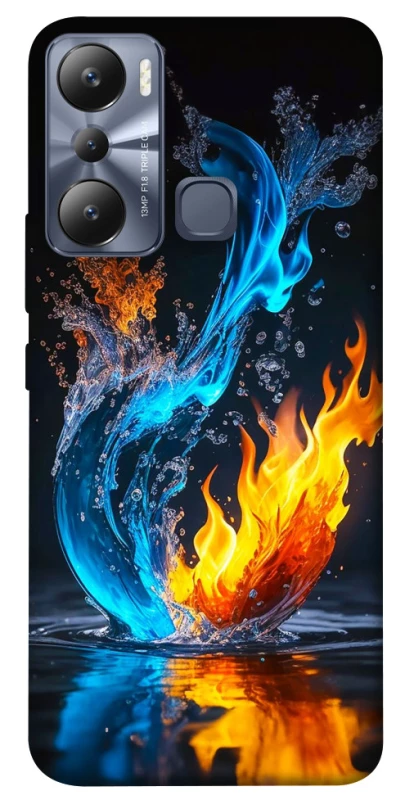Чохол на Infinix Hot 20i Water And Fire фото 1 з 1