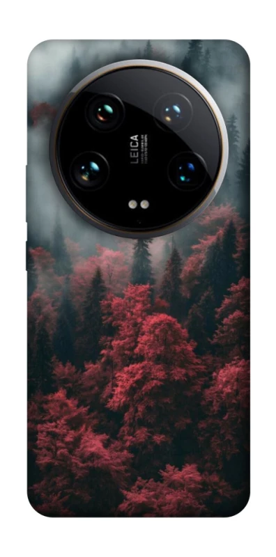 Чохол на Xiaomi 14 Ultra Red Wood фото 1 з 1