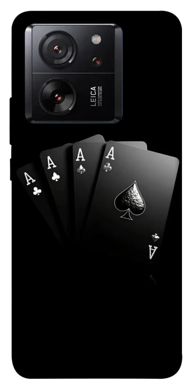 Чохол на Xiaomi 13T Pro Black Cards фото 1 з 1