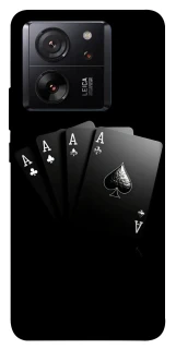 Чехол на Xiaomi 13T Pro Black Cards фото 1 из 1