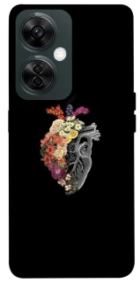 Чохол на OnePlus Nord CE 3 Lite Heart with flowers фото 1 з 1