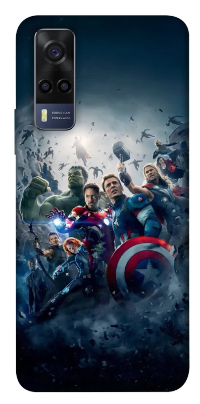 Чохол на Vivo Y53s Marvel heroes фото 1 з 1
