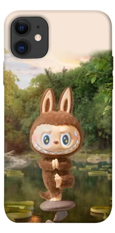 Чохол на Apple iPhone 11 (6.1") Labubu Yoga фото 1 з 1