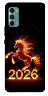 Чехол на Motorola Moto G60 Red Fire Horse ver.1 фото 1 из 1