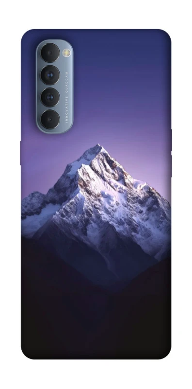 Чехол на Oppo Reno 4 Pro Purple mountains фото 1 из 1