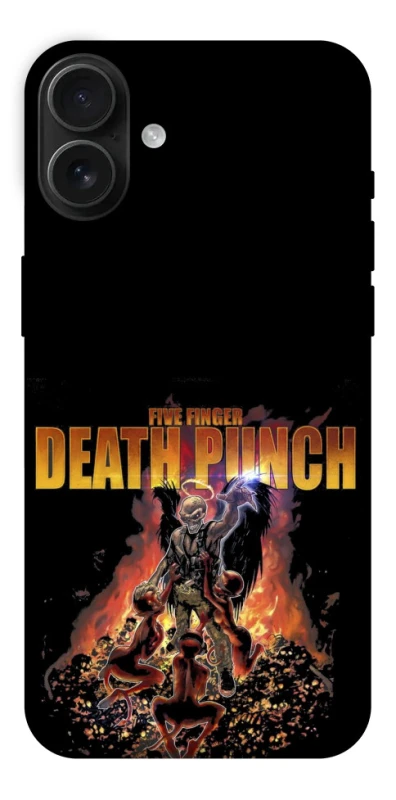 Чехол на Apple iPhone 16 Plus Five finger death punch фото 1 из 1