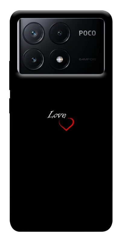 Чохол на Xiaomi Poco X6 Love aesthetic ver.9 фото 1 з 1