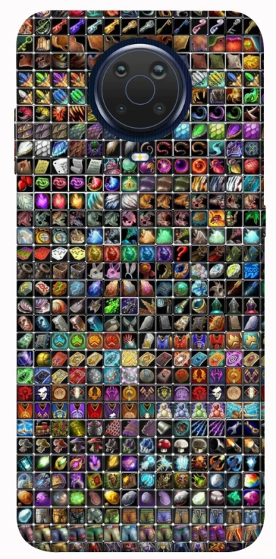 Чохол на Nokia G20 / G10 / 6.3 Inventory menu ver.1 фото 1 з 1