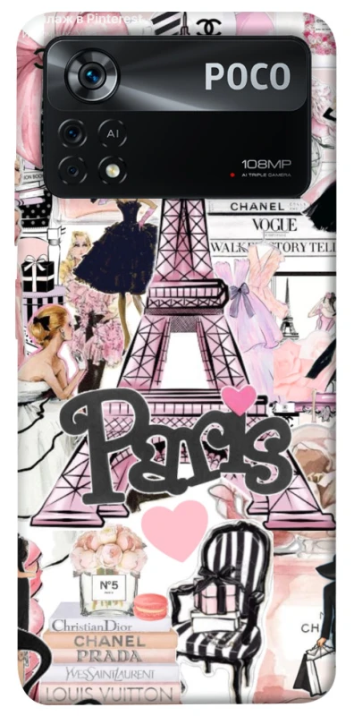 Чохол на Xiaomi Poco X4 Pro 5G Fashion collage ver.8 фото 1 з 1