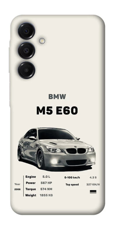 Чохол на Samsung Galaxy A16 4G/5G BMW M5 E60 фото 1 з 1