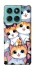 Чохол на Motorola Edge 60 Fusion Cute Cat v2 фото 1 з 1
