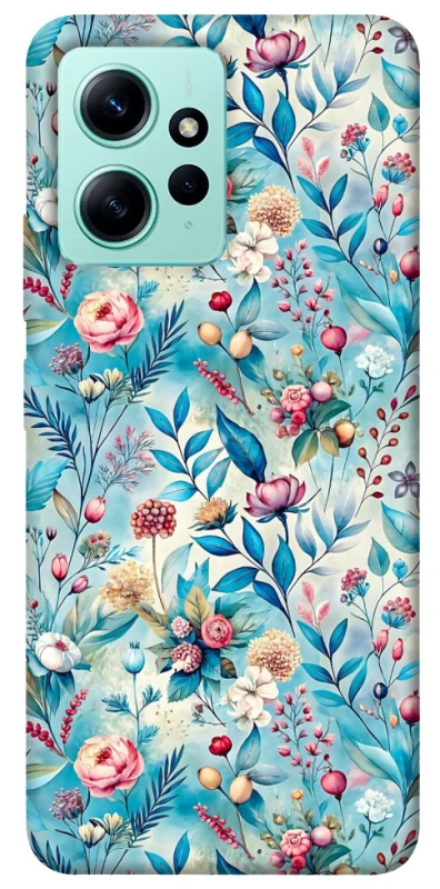 Чехол на Xiaomi Redmi Note 12 4G Floral design ver.5 фото 1 из 1