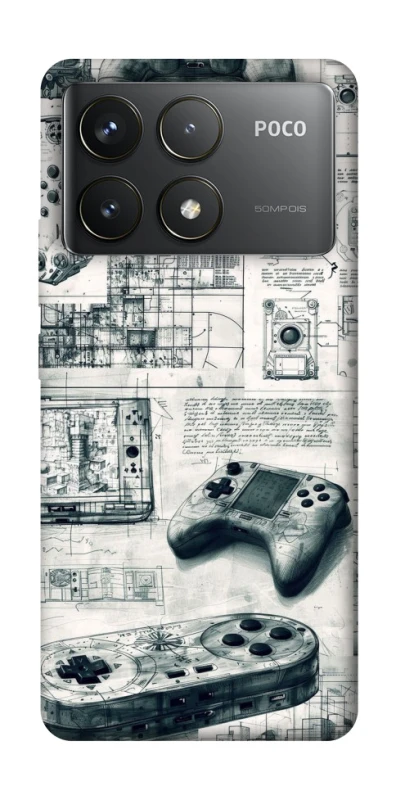 Чохол на Xiaomi Poco F6 Pro Gamer Zone ver.2 фото 1 з 1